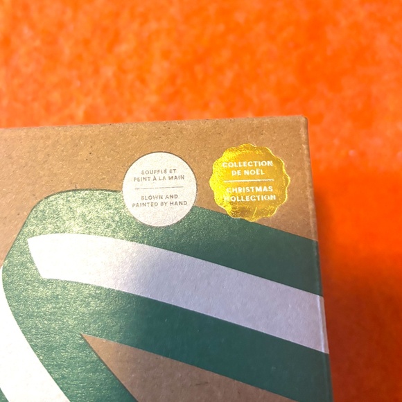 Handcrafted jewel glass and porcelain Christmas baubles set of 3 (three) NWT - Picture 7 of 9